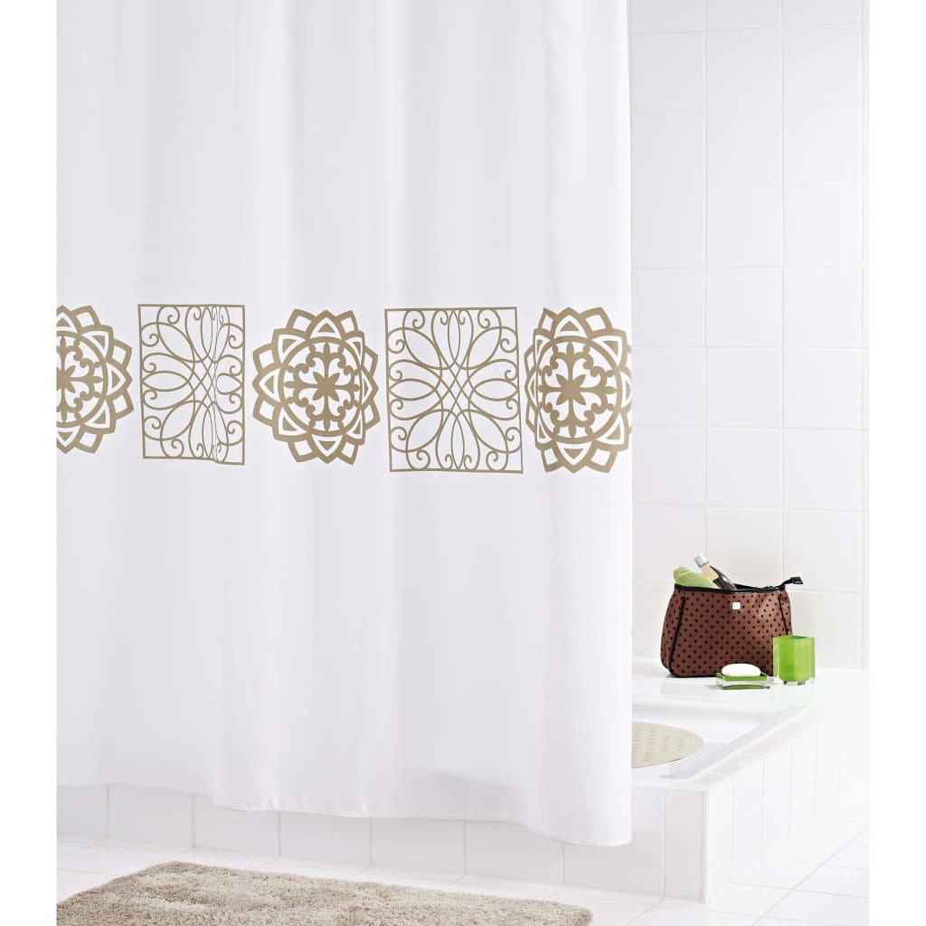 RIDDER Cortina de ducha Tunis textil