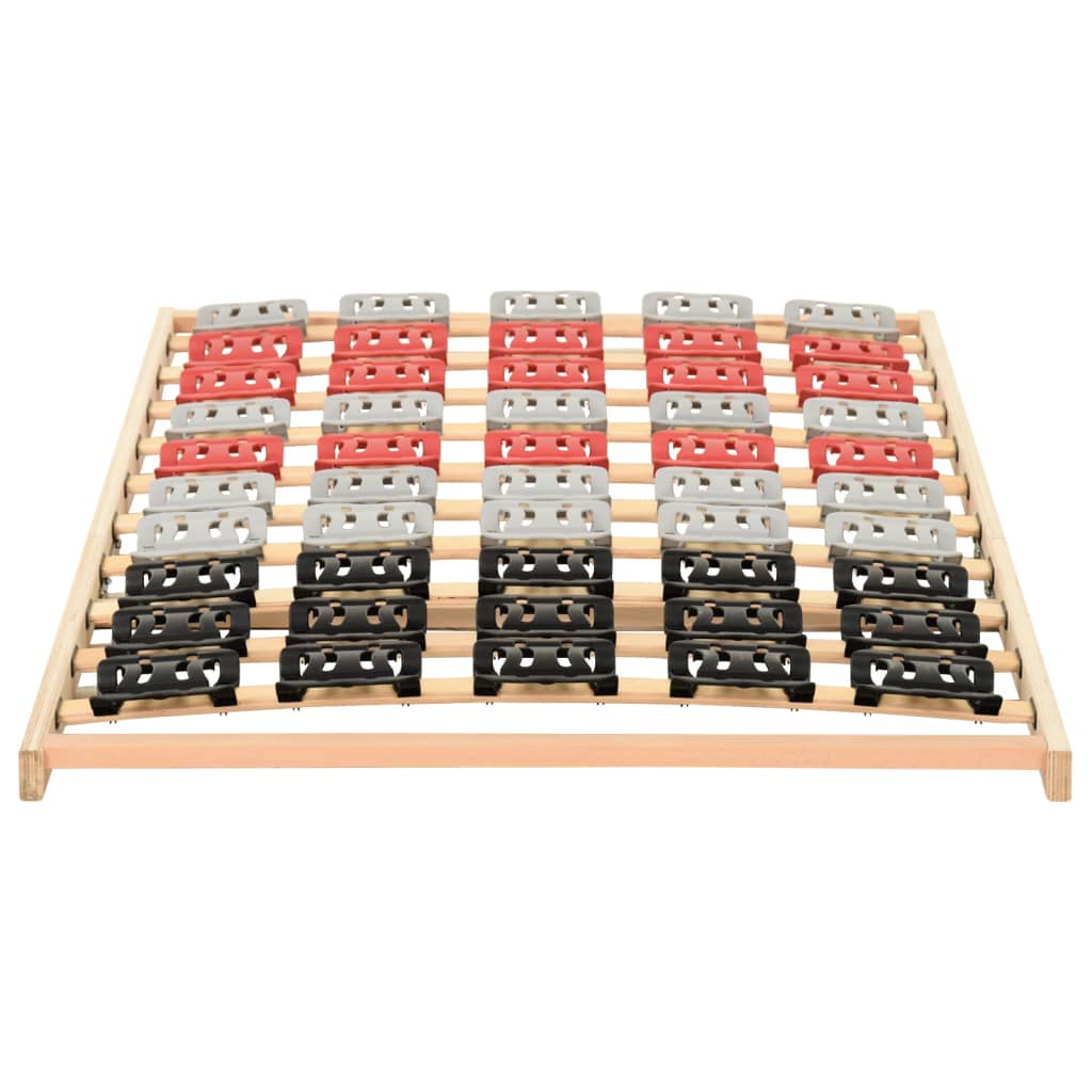 vidaXL Estructura de cama con 12 listones y soportes 90x200 cm