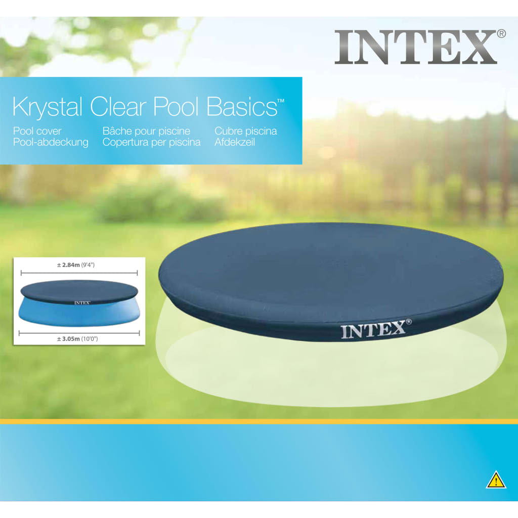 Intex Cubierta de piscina redonda 305 cm