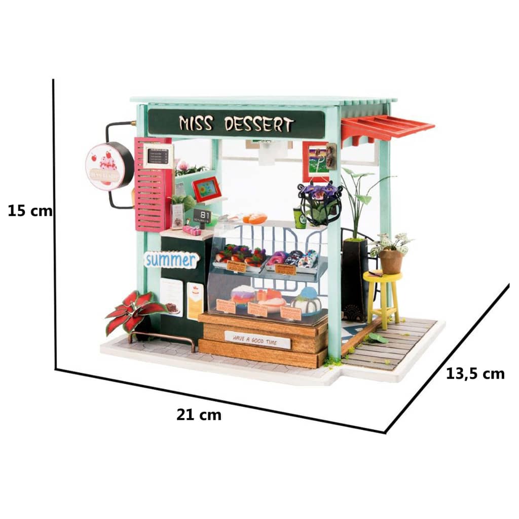 Robotime Kit de DIY en miniatura Dessert Shop