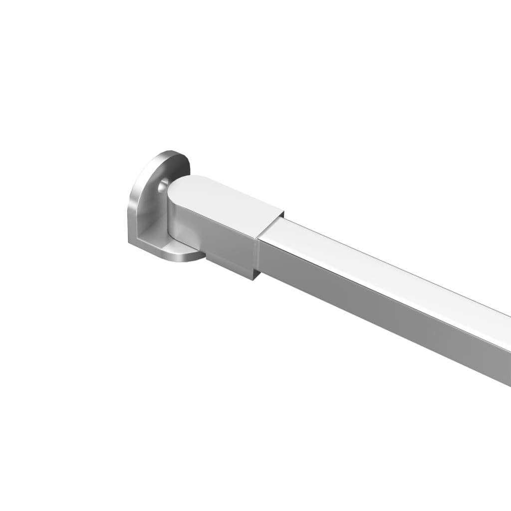 vidaXL Brazo de soporte para mampara de ducha acero inoxidable 57,5 cm