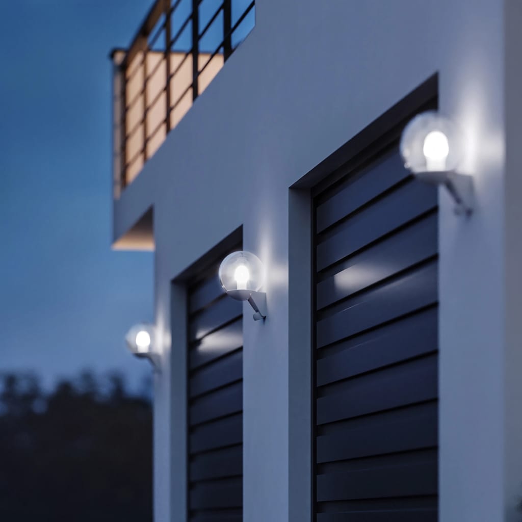 Steinel Lámpara de exterior con sensor L 585 S LED blanca