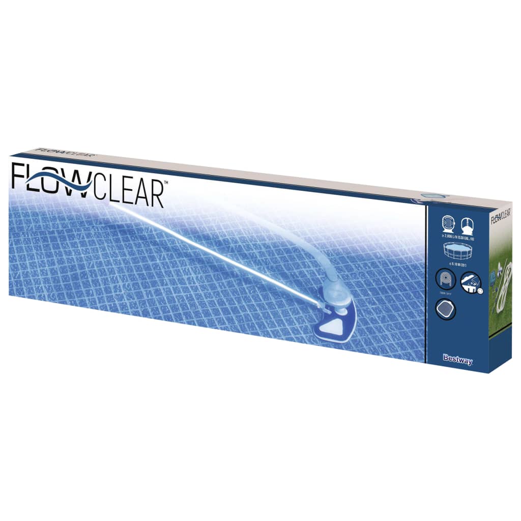 Bestway Kit de limpieza de piscina Flowclear AquaClean