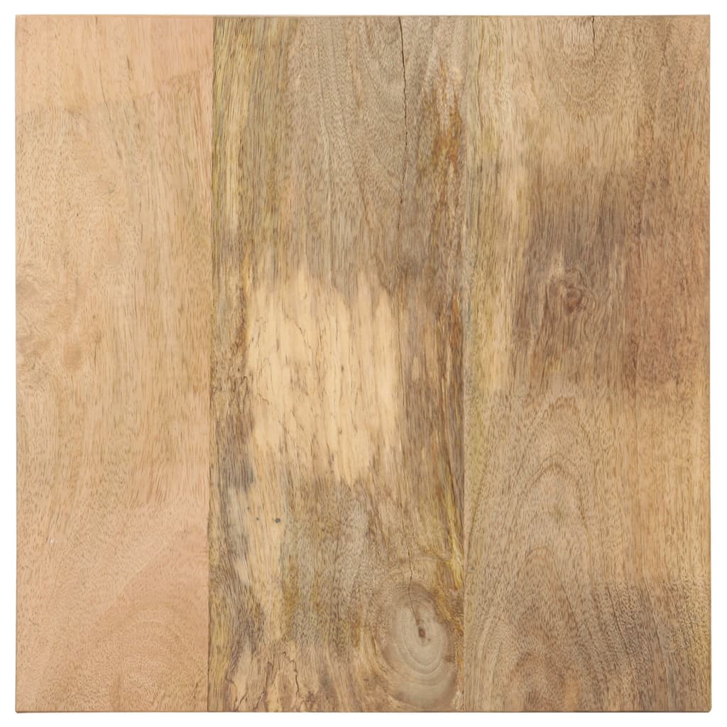 vidaXL Mesa auxiliar de madera maciza de mango 40x40x35 cm