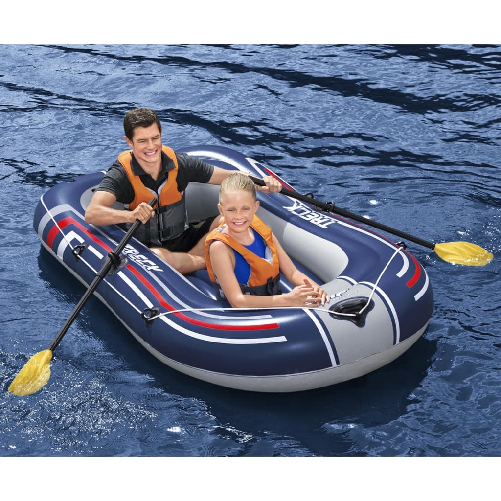 Bestway Barca inflable Hydro-Force con remos y bomba azul