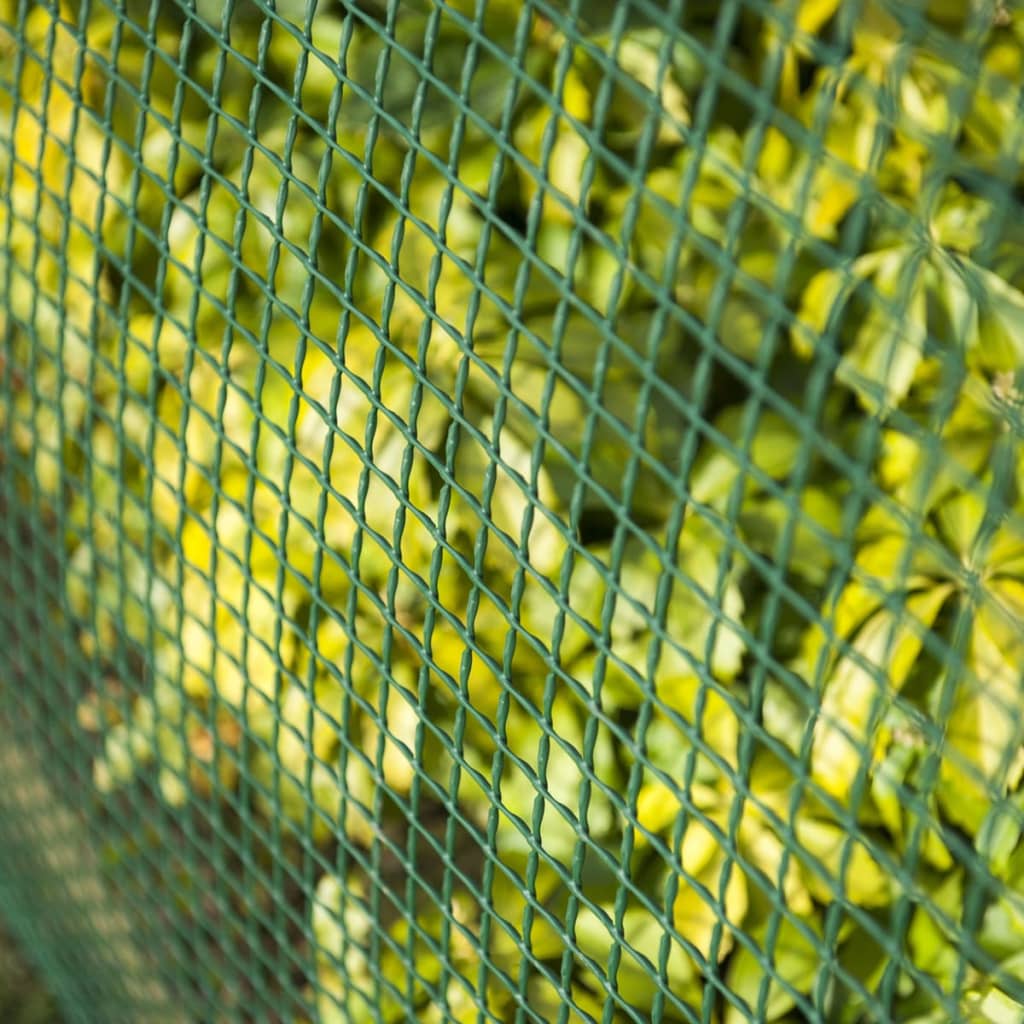 Nature Malla cuadrada de ocultación de jardín verde 5x5 mm 1x3 m