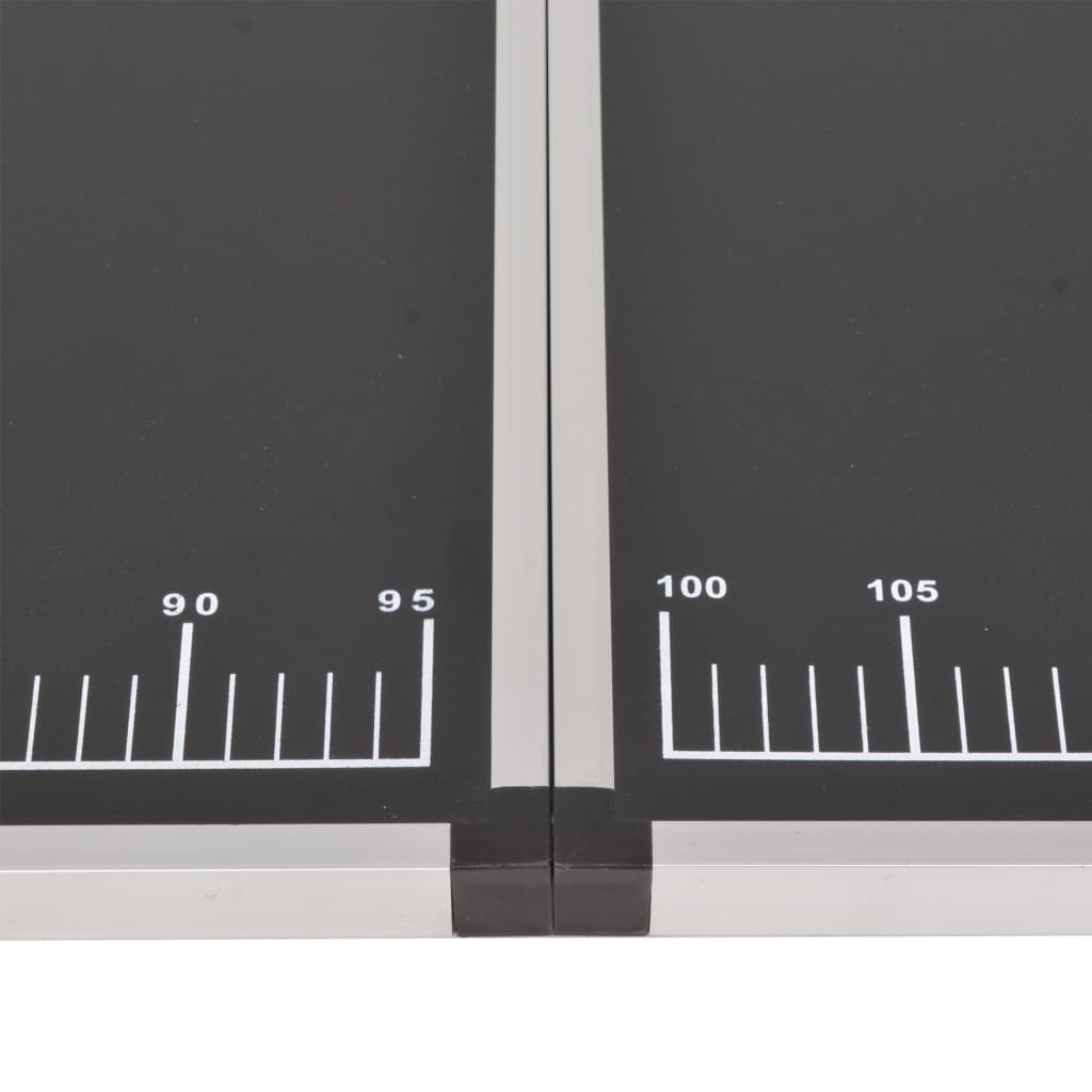 vidaXL Mesa para empapelar plegable de MDF y aluminio 200x60x78 cm