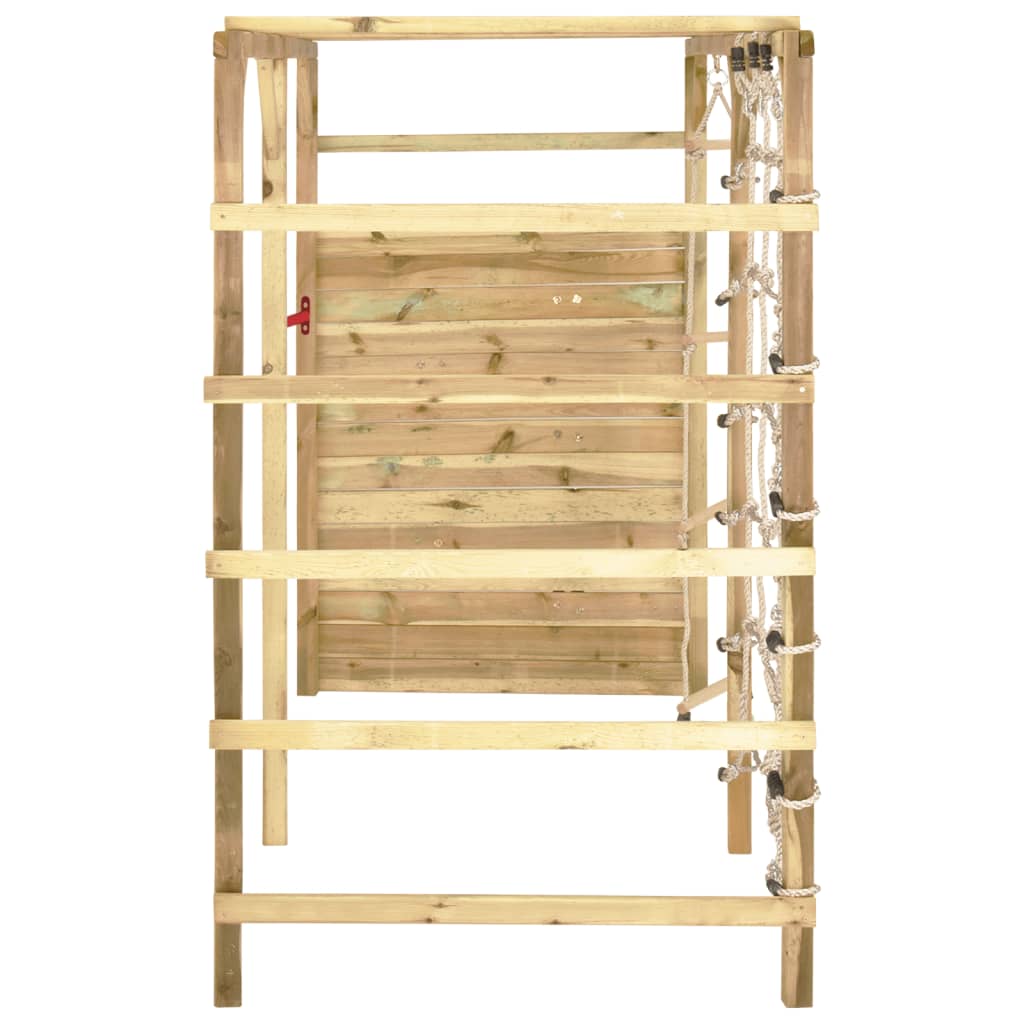 vidaXL Estructura escalada madera de pino impregnada 240x100x170 cm