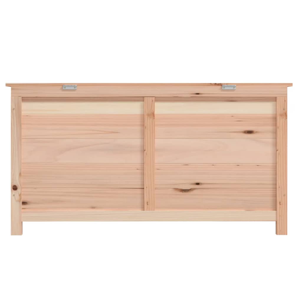 vidaXL Baúl para cojines madera de abeto maciza 100x50x56 cm