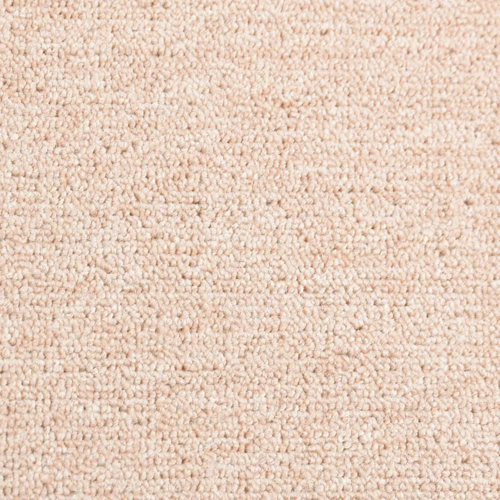 vidaXL Alfombra de pasillo marrón claro 50x200 cm