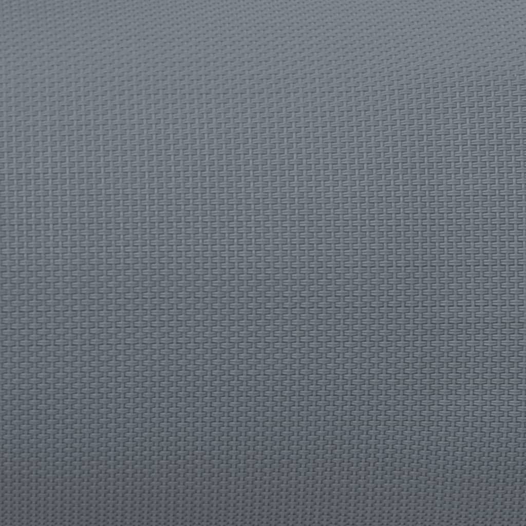 vidaXL Reposacabezas de silla de jardín textilene gris 40x7,5x15 cm