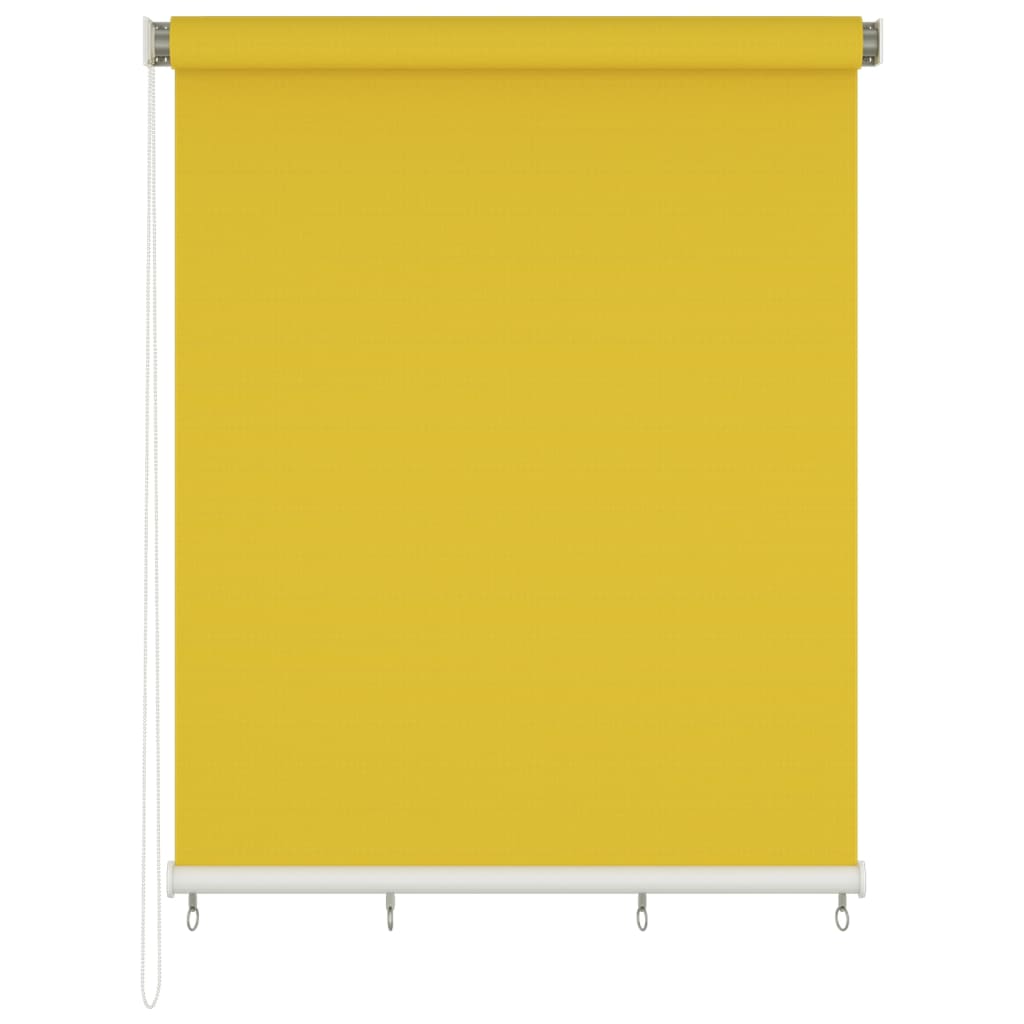 vidaXL Persiana enrollable de exterior 220x140 cm amarillo