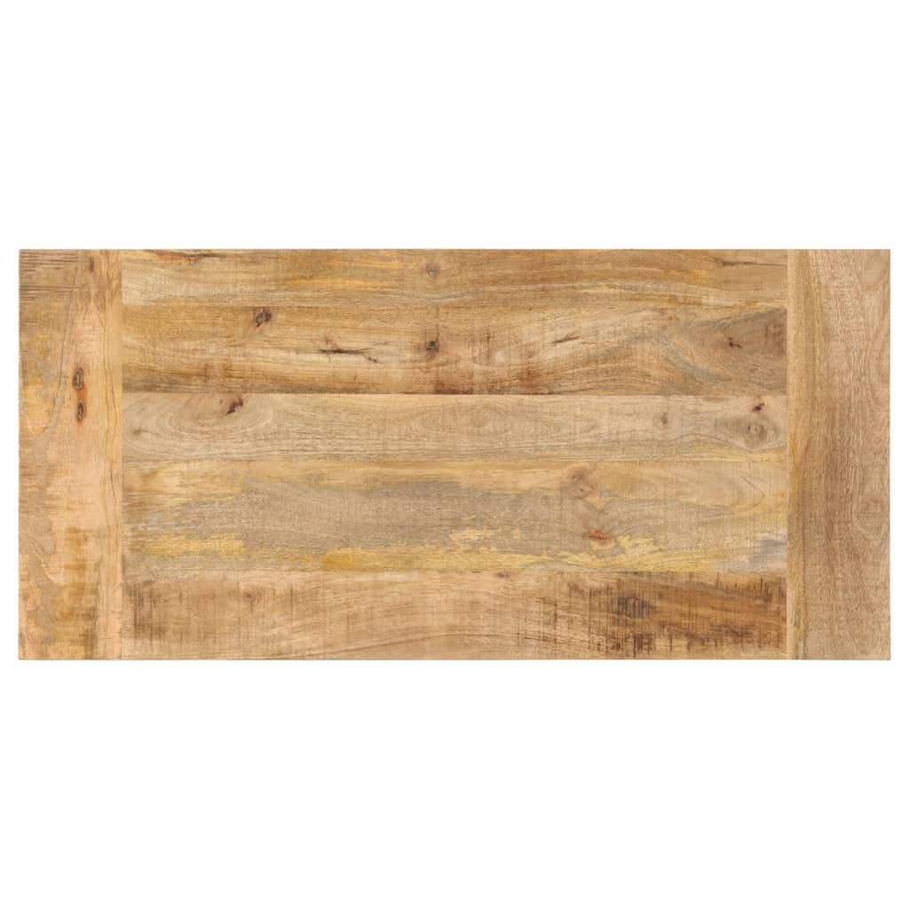 vidaXL Mesa de centro madera maciza de mango 110x52x40 cm