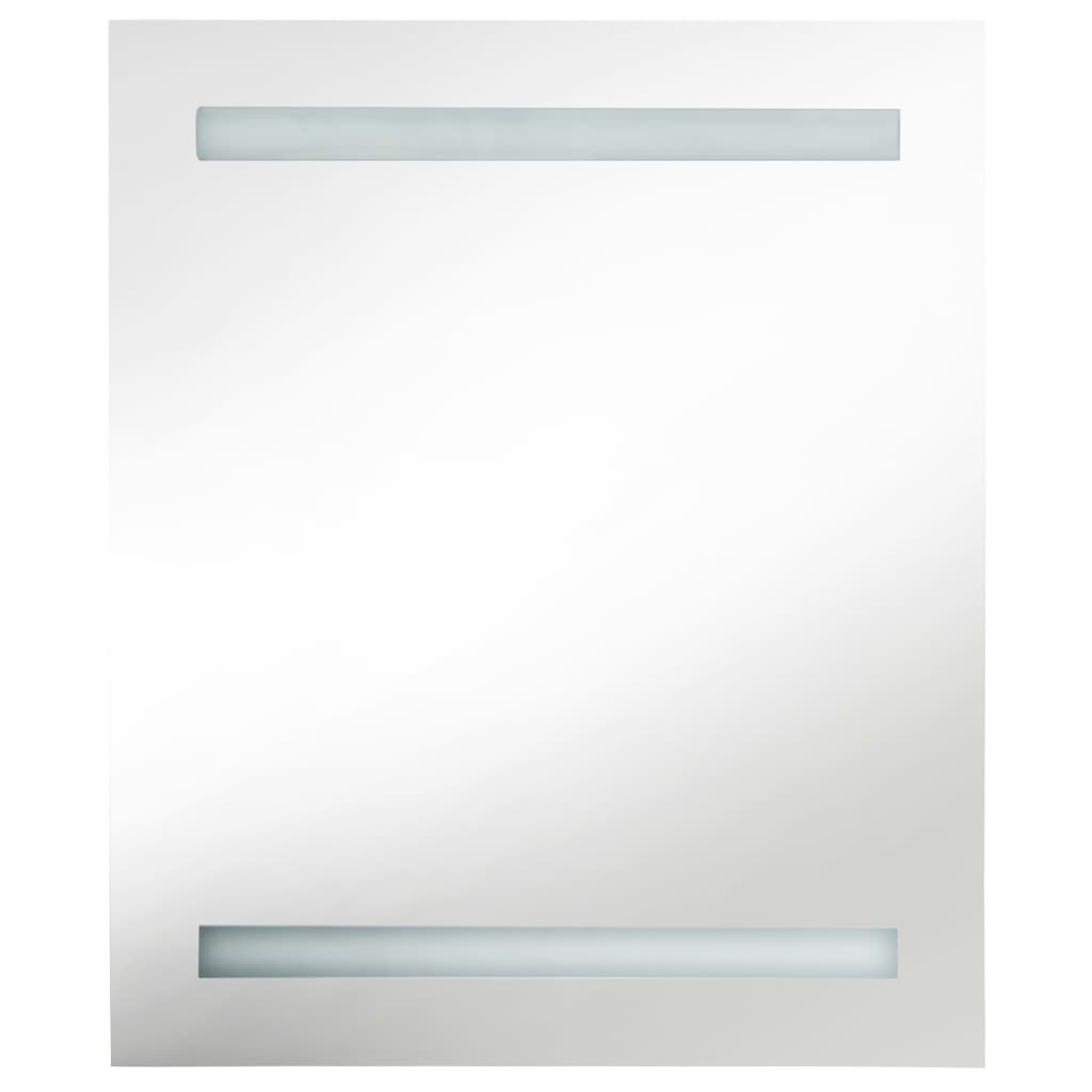 vidaXL Mueble de baño con espejo LED 50x13,5x60 cm