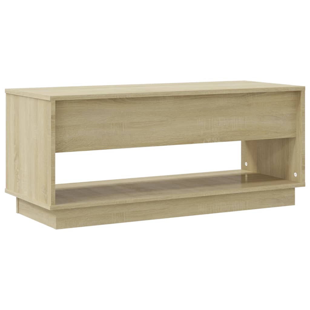 vidaXL Mueble para TV madera contrachapada roble Sonoma 102x41x44 cm