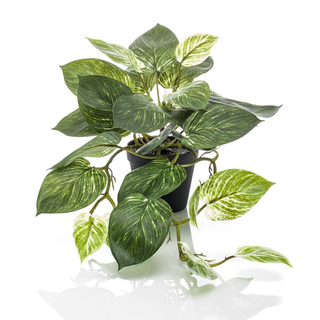 Emerald Arbusto artificial de Scindapsus en maceta 55 cm