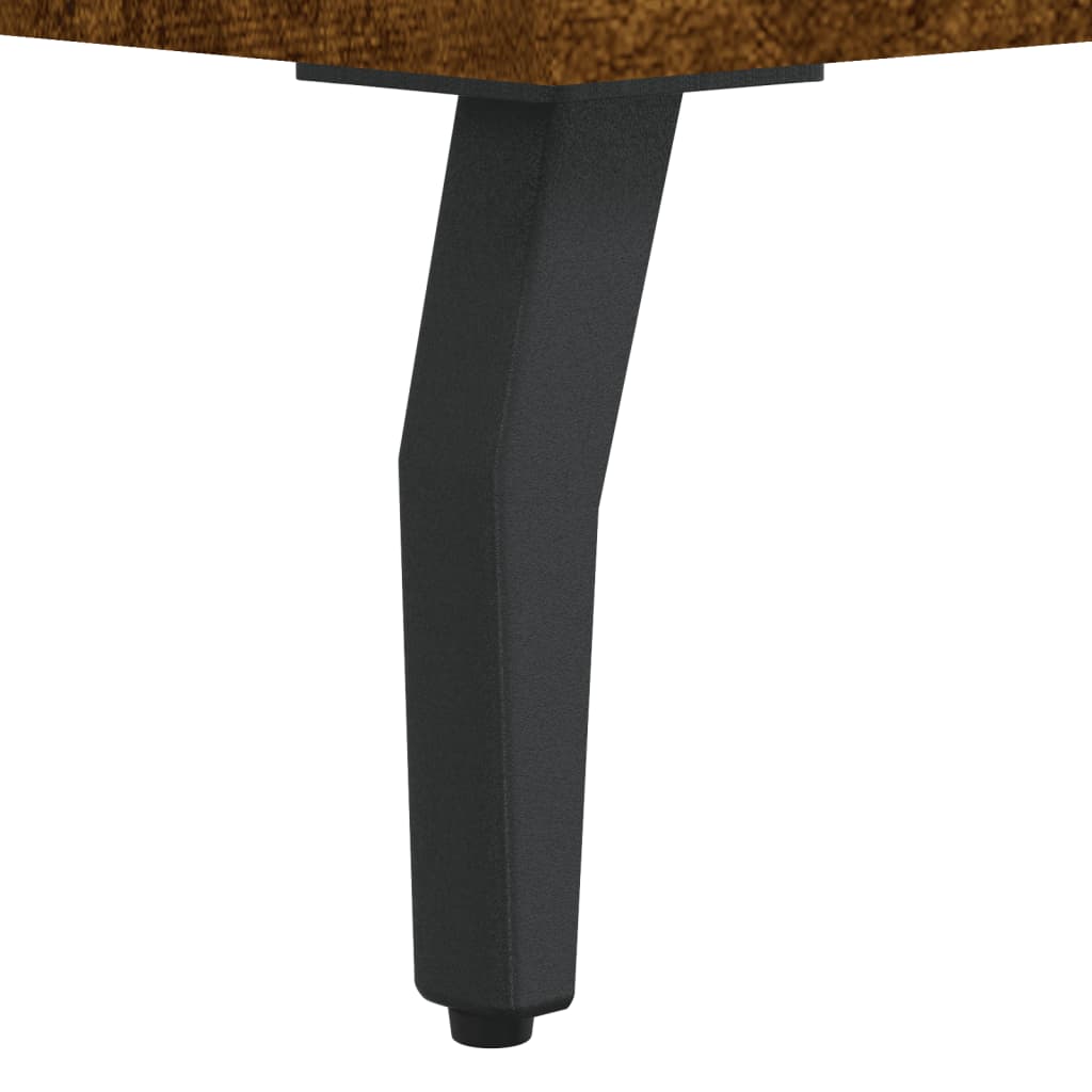 vidaXL Mesita de noche madera ingeniería roble ahumado 40x35x47,5 cm