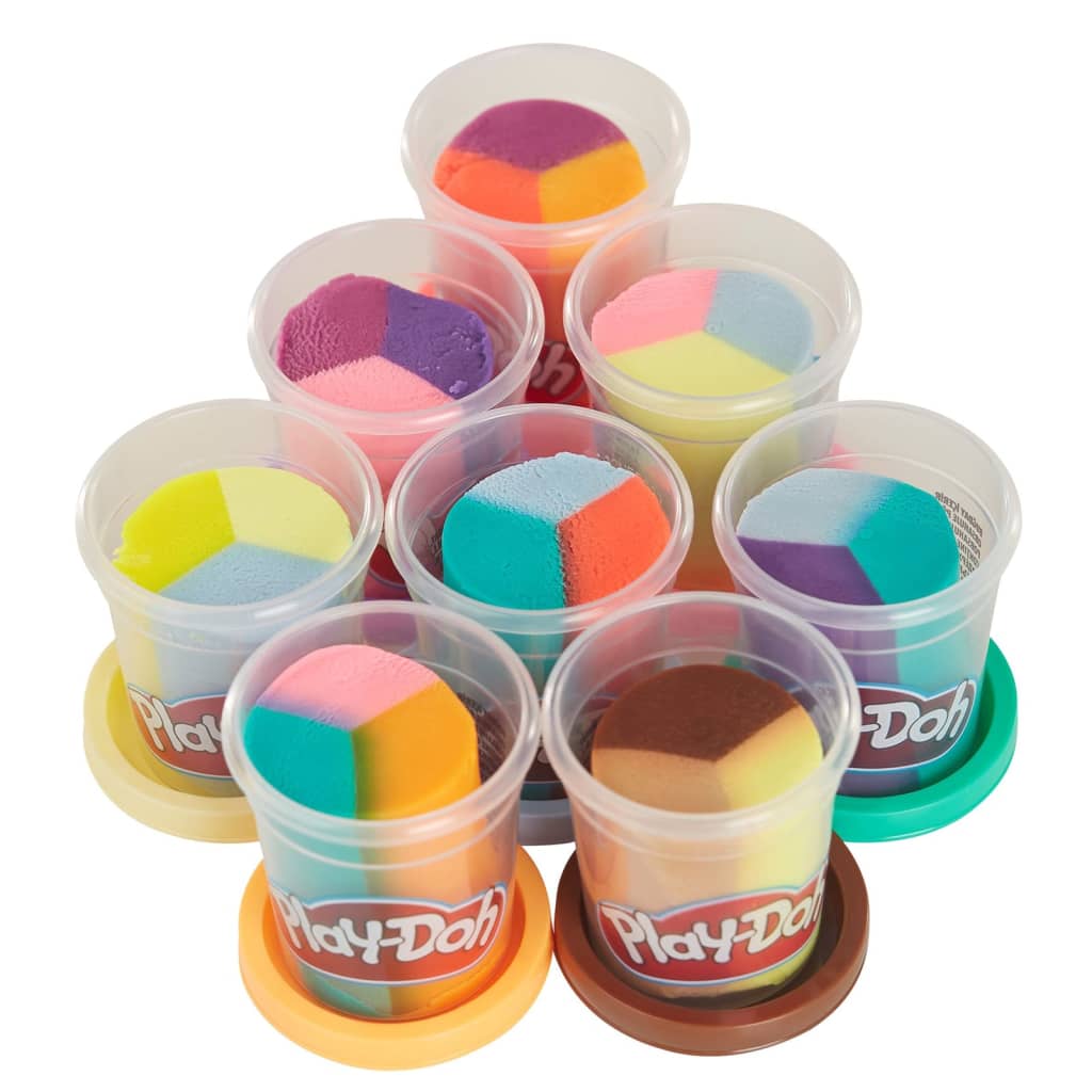 Play-Doh Peluquería Crazy Cuts Stylist 8 latas