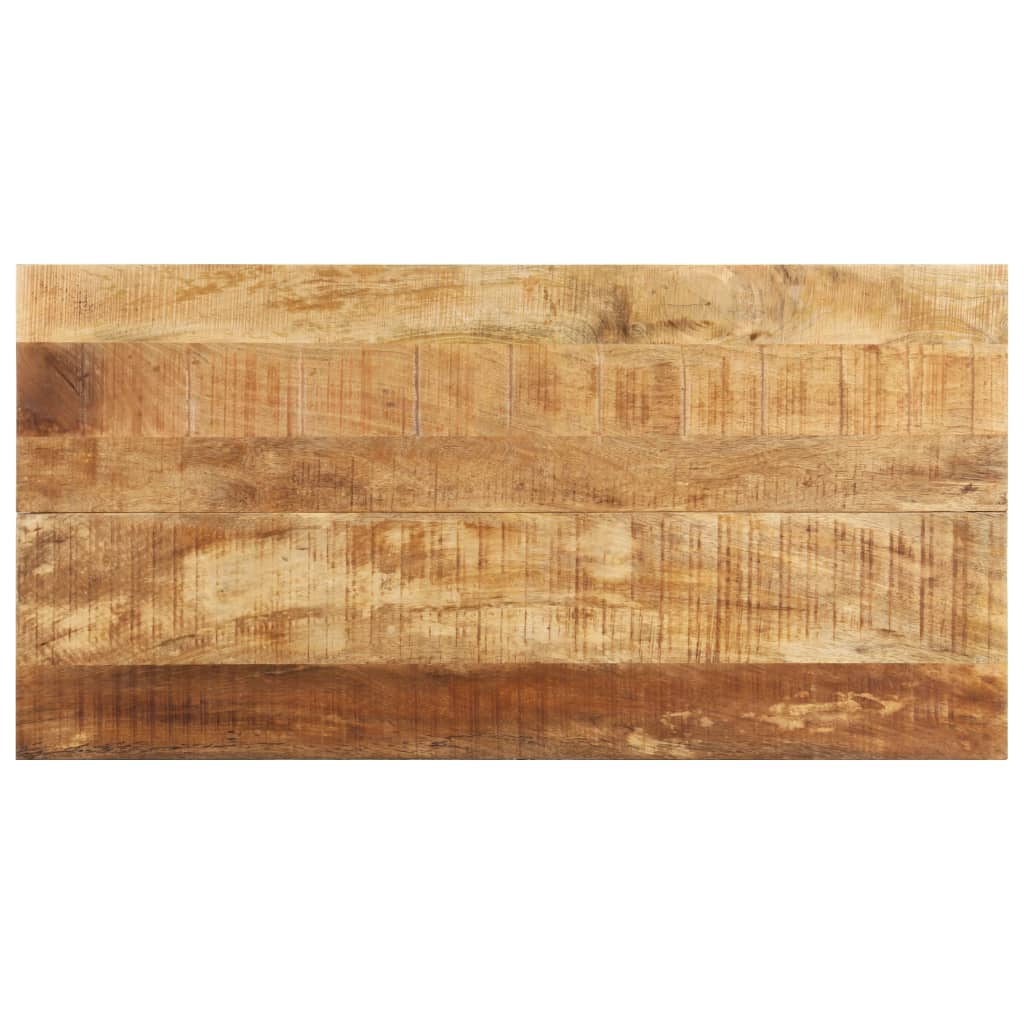 vidaXL Mesa de comedor madera de mango rugosa 140x70x76 cm