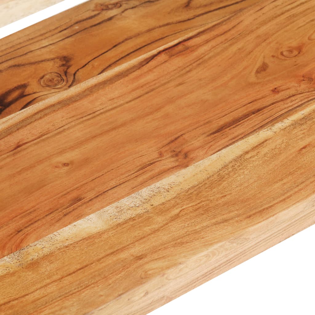 vidaXL Mueble para TV de madera maciza de acacia 130x40x40 cm