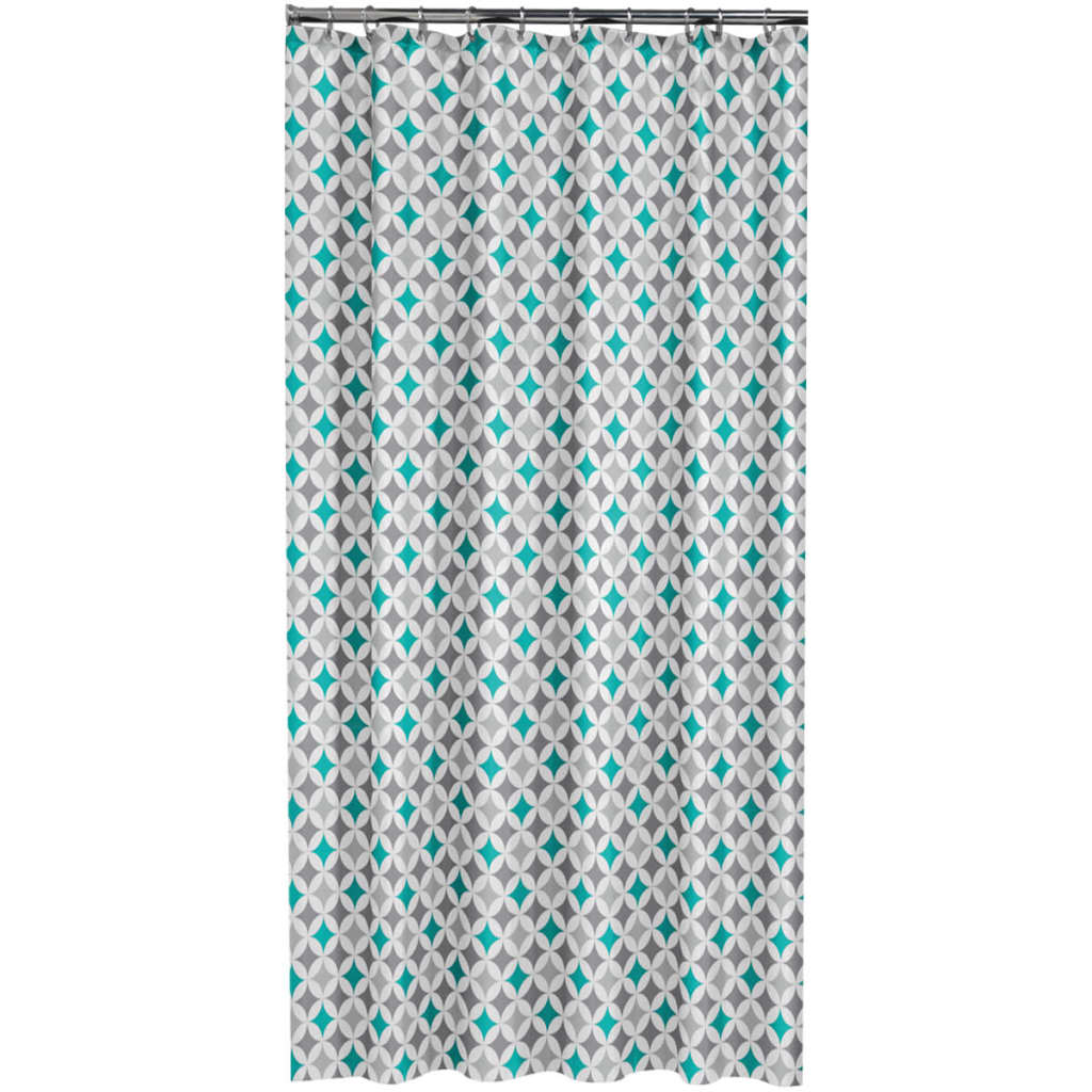 Sealskin cortina de ducha 180 cm modelo Diamonds 235201330(Color Aqua)
