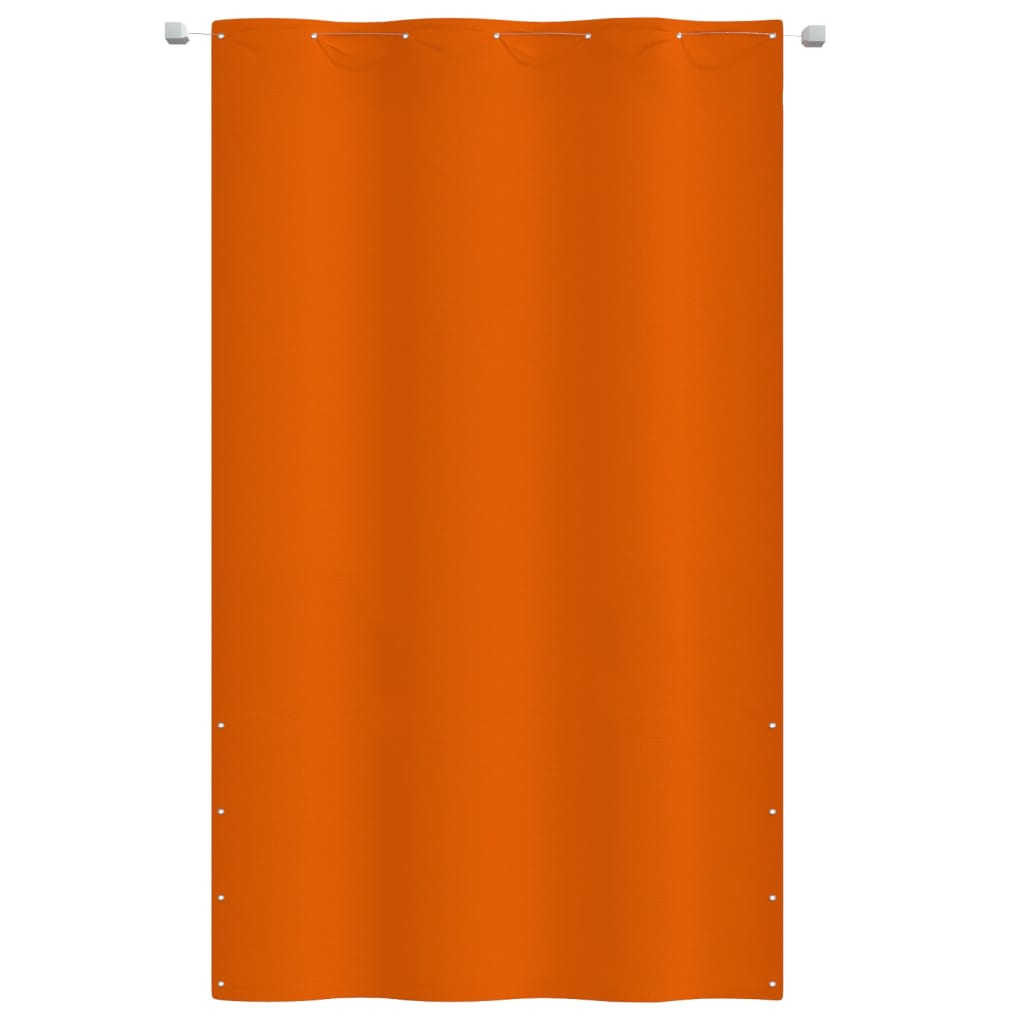 vidaXL Toldo pantalla para balcón de tela oxford naranja 140x240 cm