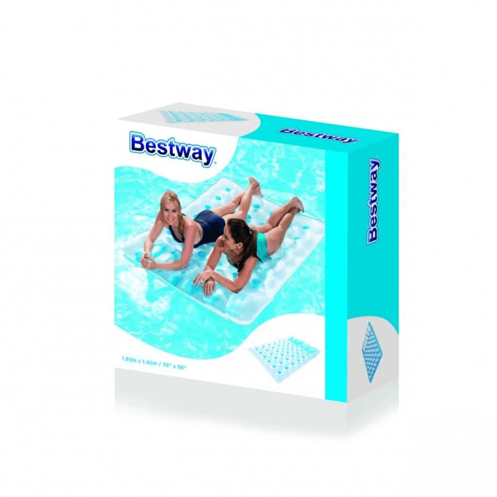 Bestway Colchoneta doble inflable para piscina 43055