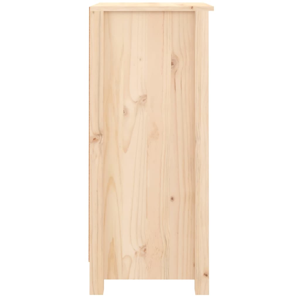 vidaXL Aparador de madera maciza de pino 40x35x80 cm