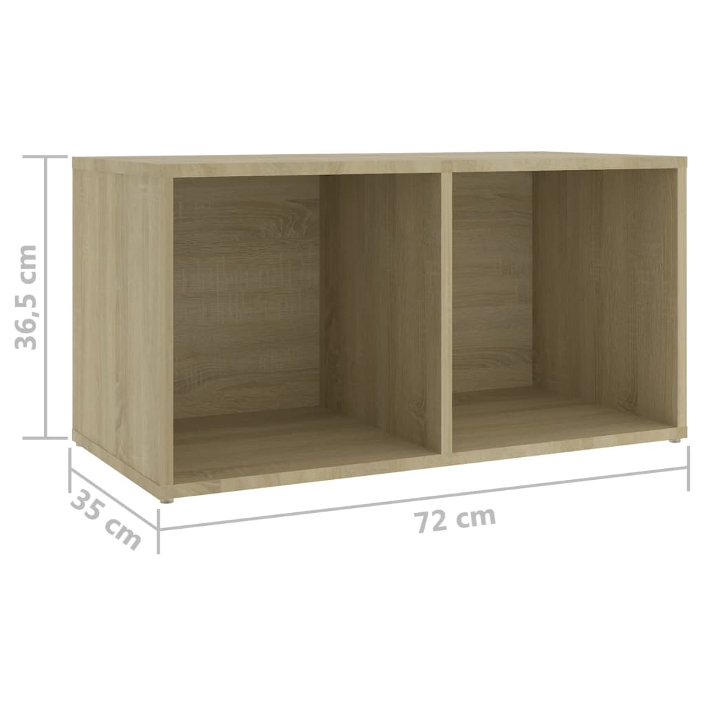 vidaXL Muebles de salón 5 piezas madera de ingeniería roble Sonoma
