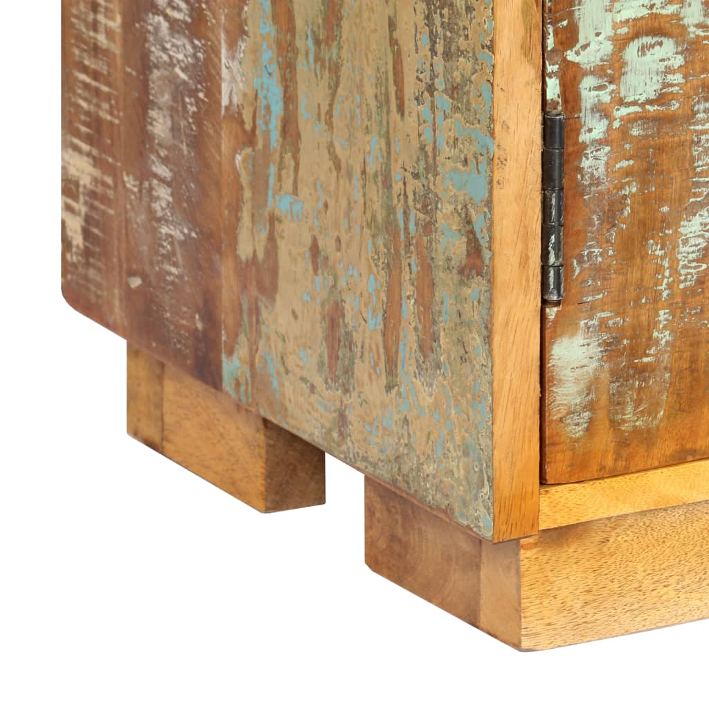 vidaXL Estantería madera maciza reciclada 60x35x180 cm