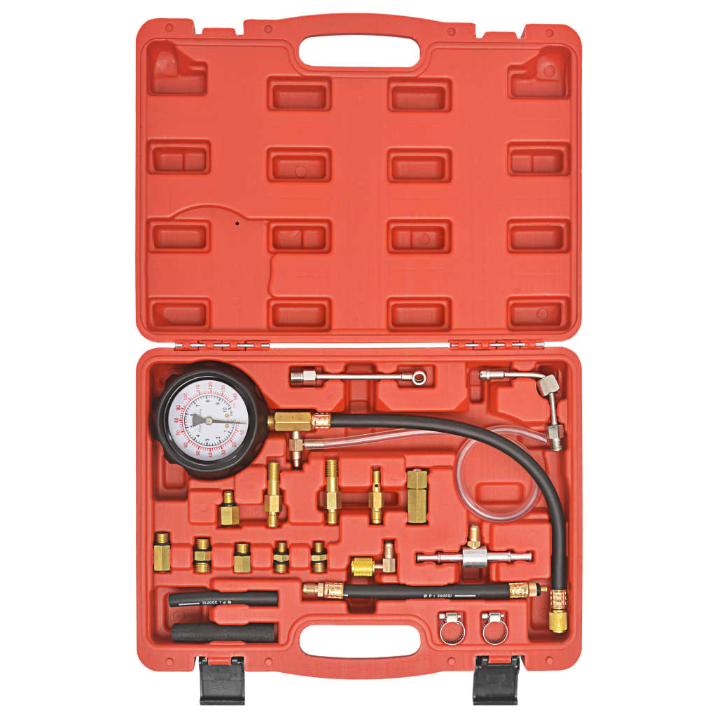 vidaXL Kit de medición de presión de inyección de combustible