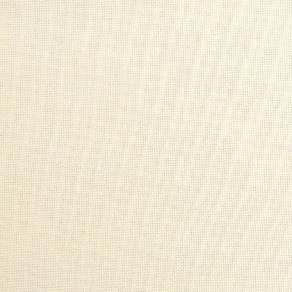 vidaXL Silla de comedor de tela color crema