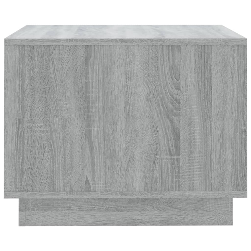 vidaXL Mesa de centro madera de ingeniería gris Sonoma 55x55x43 cm