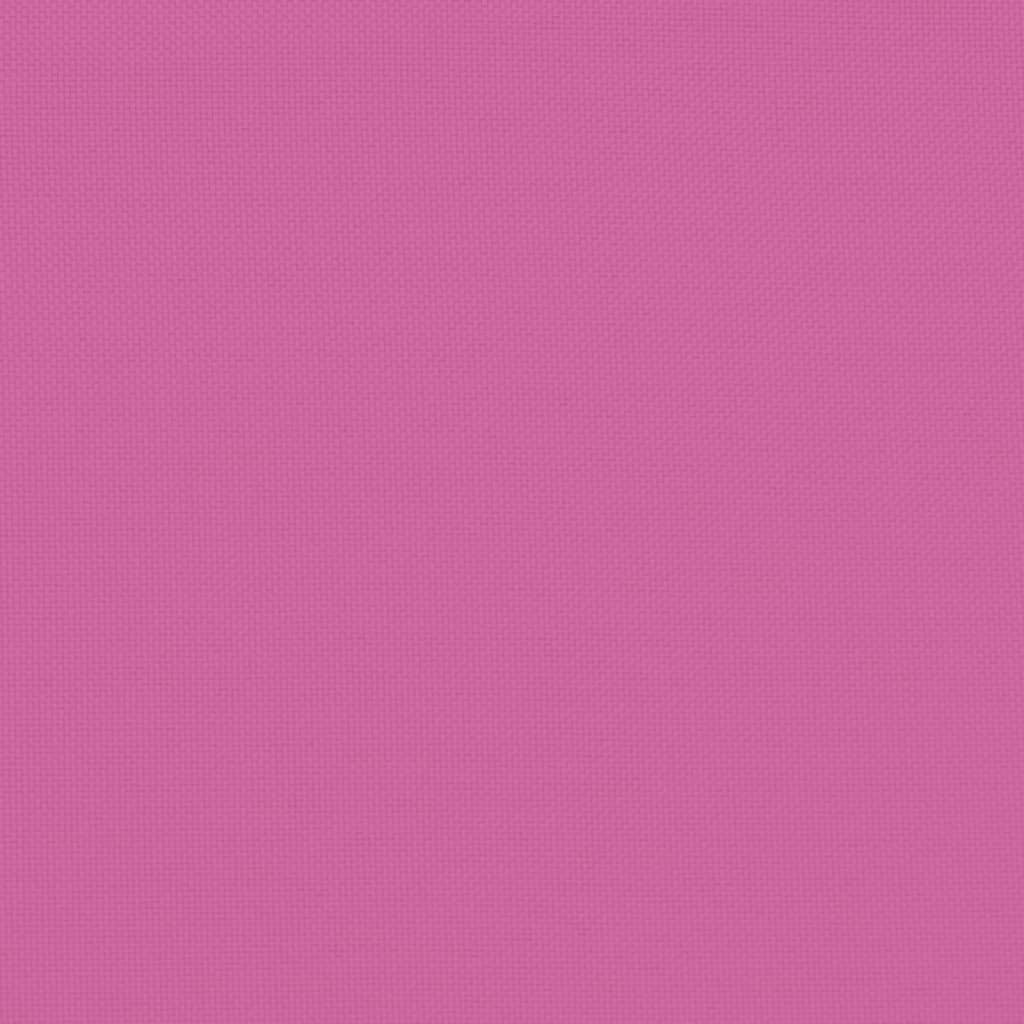 vidaXL Cojín para tumbona tela Oxford rosa