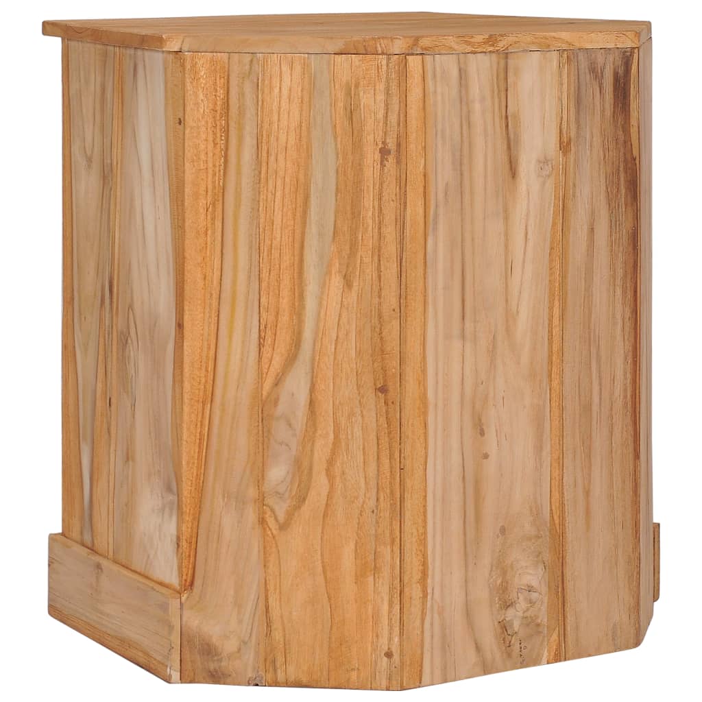 vidaXL Aparador de madera maciza de teca 60x45x60 cm