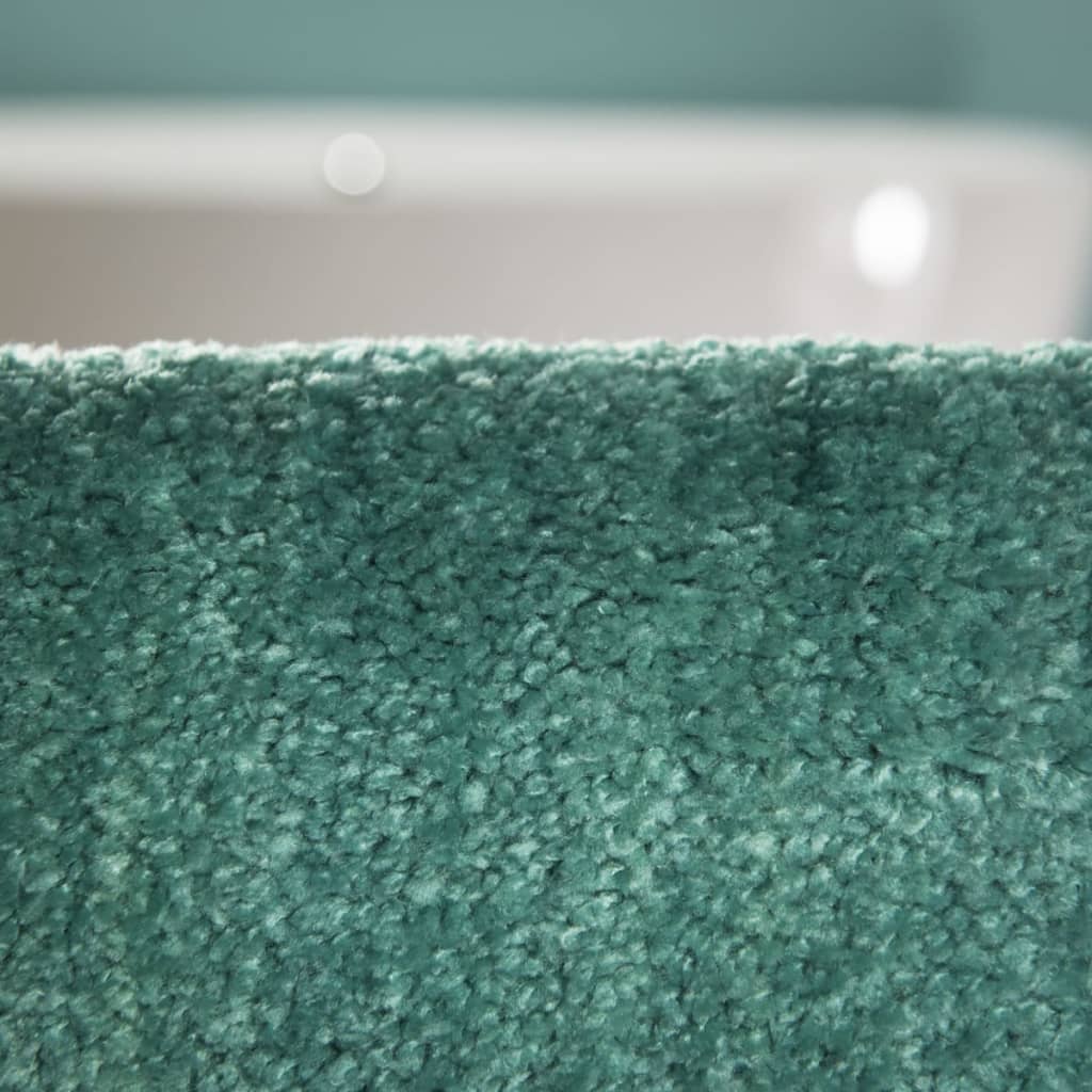 Alfombra de baño Doux Sealskin color verde modelo 294425430, 50 x 80cm