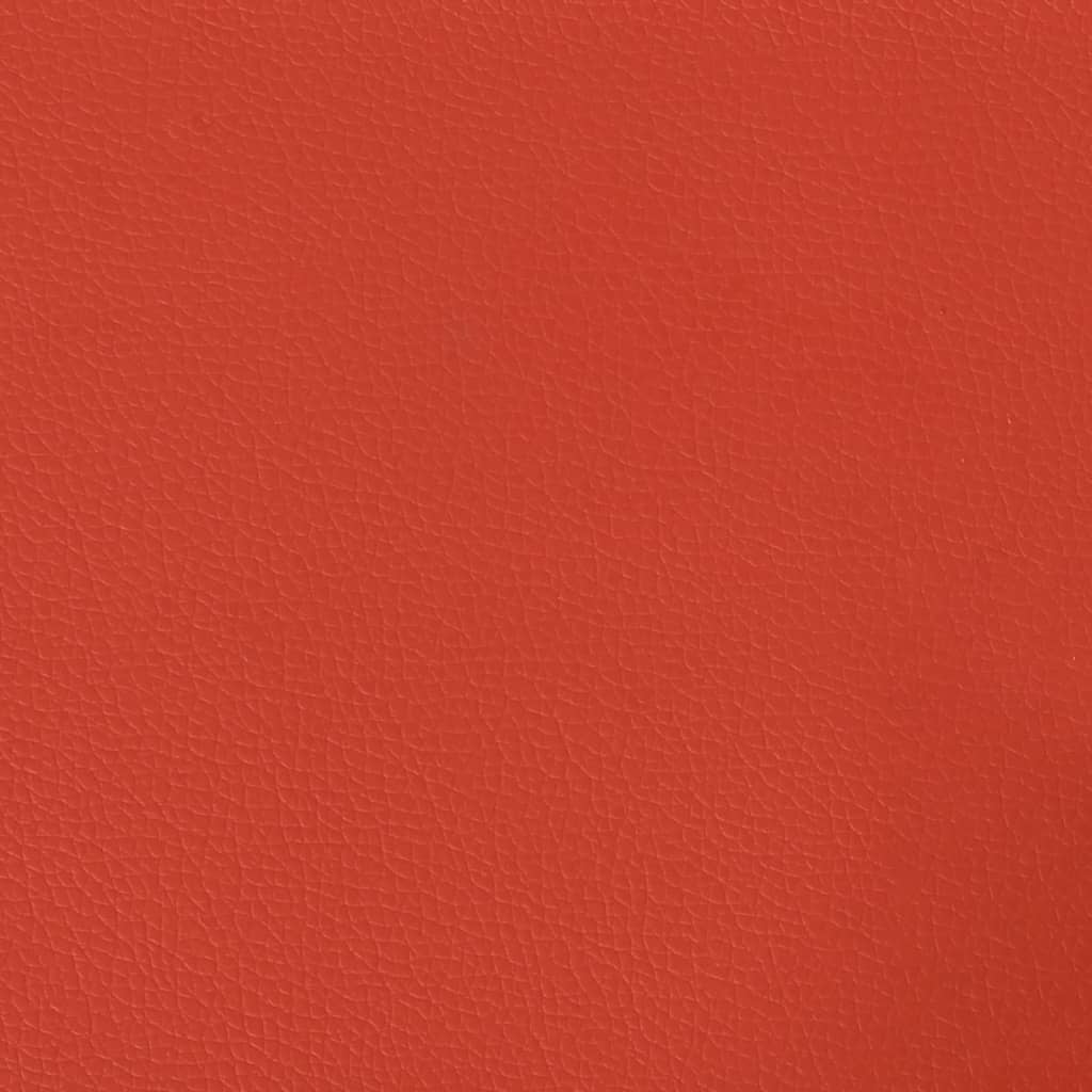 vidaXL Paneles de pared 12 uds cuero sintético rojo 30x30 cm 0,54 m²
