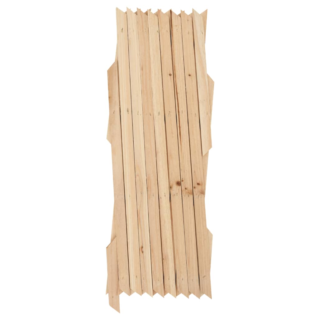 vidaXL Vallas enrejadas 5 uds madera de abeto 180x30 cm