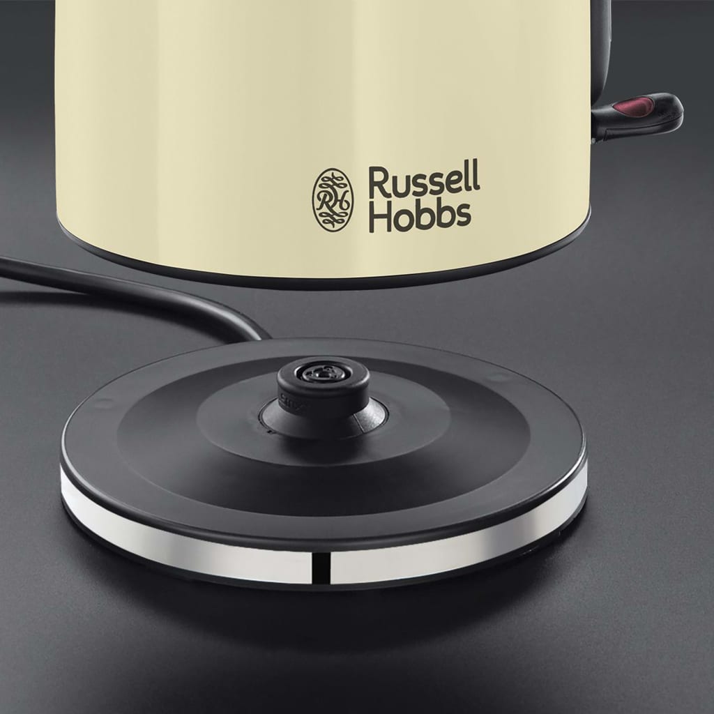 Russell Hobbs Hervidor de agua Colours Plus crema clásico 2400 W 1,7 L