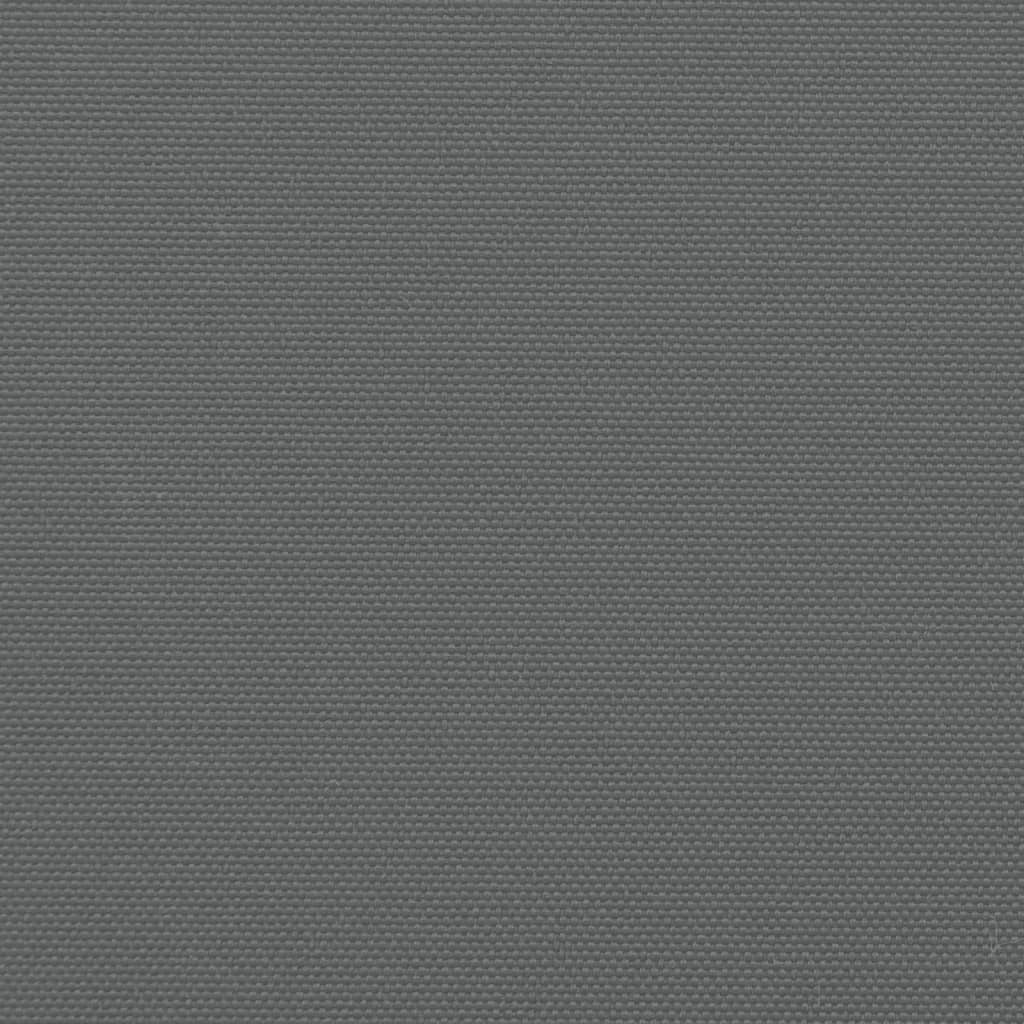 vidaXL Toldo lateral retráctil gris antracita 200x500 cm