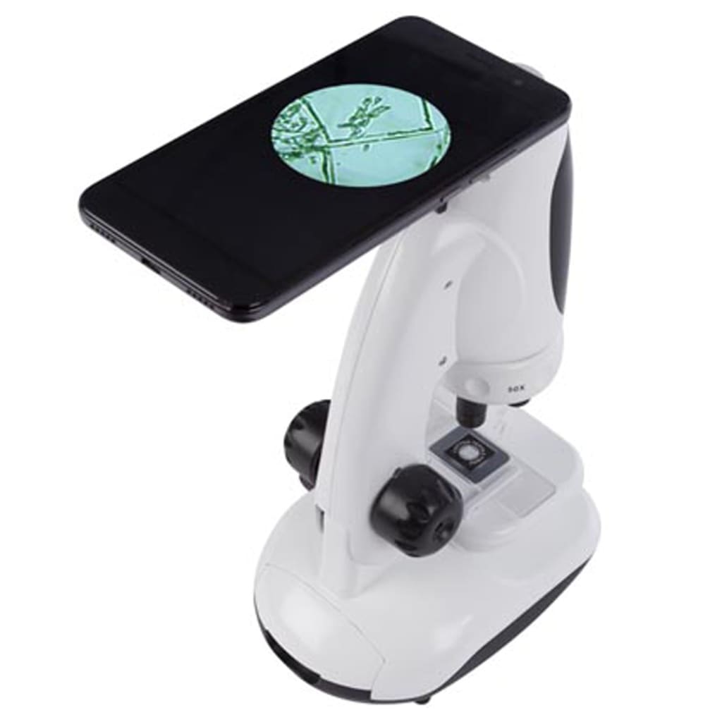 Velleman Microscopio para teléfono móvil 50-400x