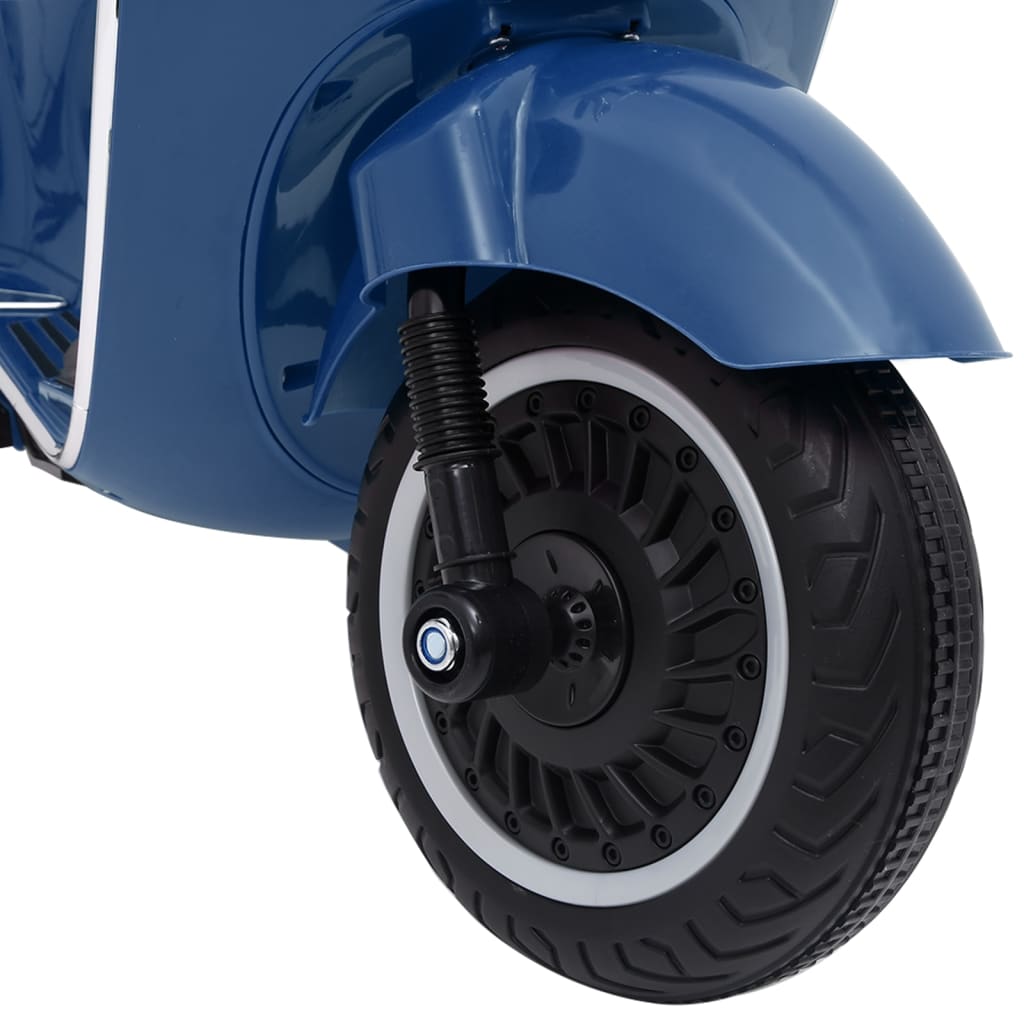 vidaXL Moto eléctrica para niños Vespa GTS300 azul