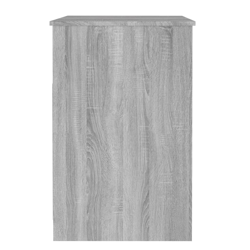 vidaXL Cajonera de madera contrachapada gris Sonoma 40x50x76 cm