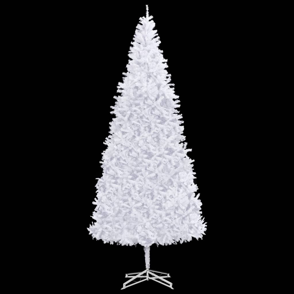vidaXL Árbol de Navidad artificial preiluminado con luces blanco 500cm