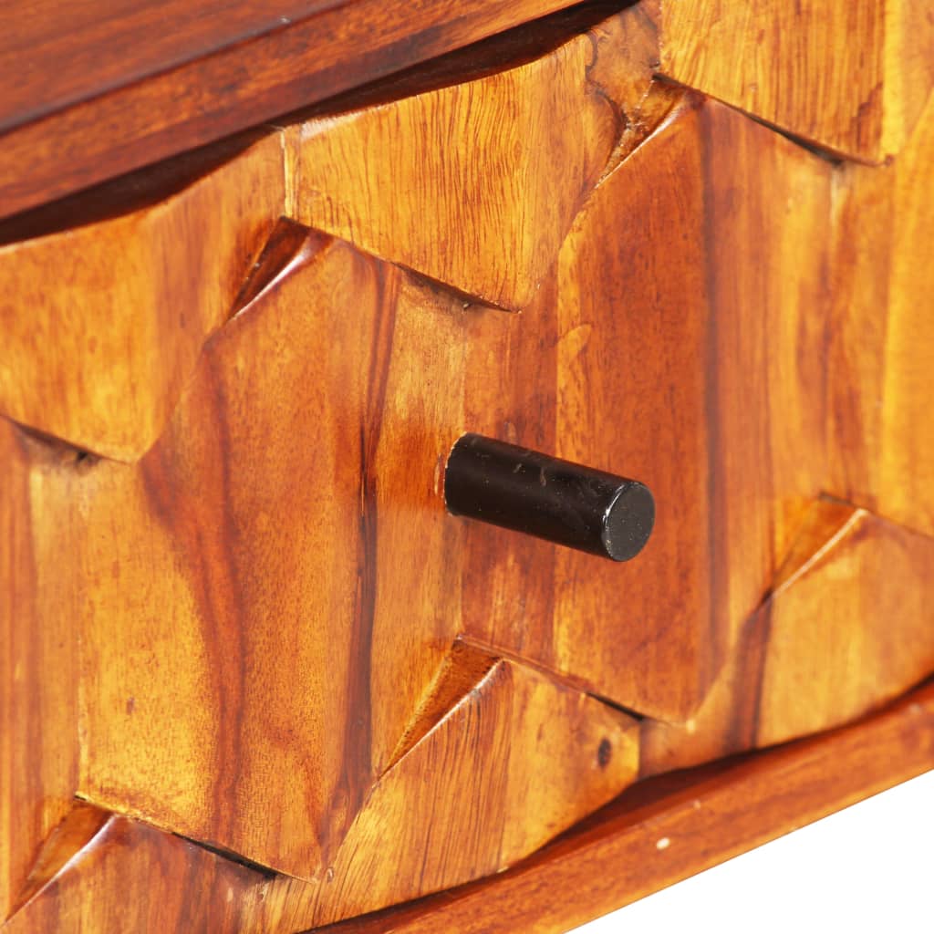 vidaXL Escritorio de madera maciza de sheesham 118x50x76 cm