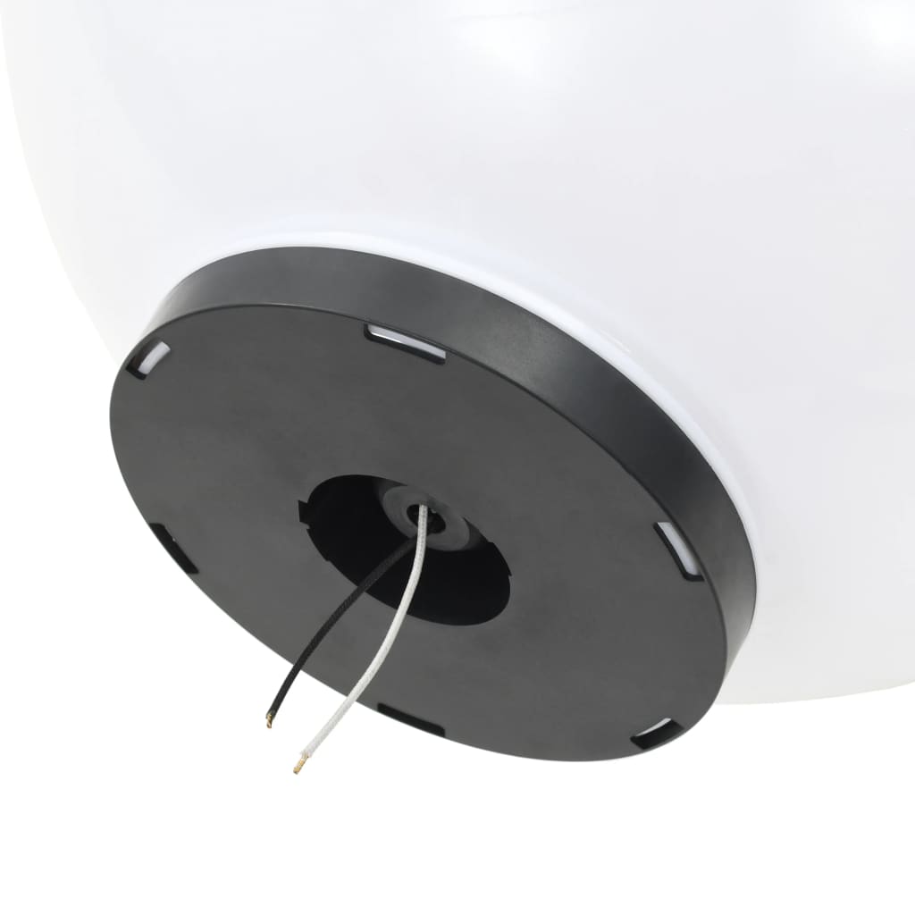 vidaXL Lámparas de bola LED 2 unidades esféricas PMMA 50 cm