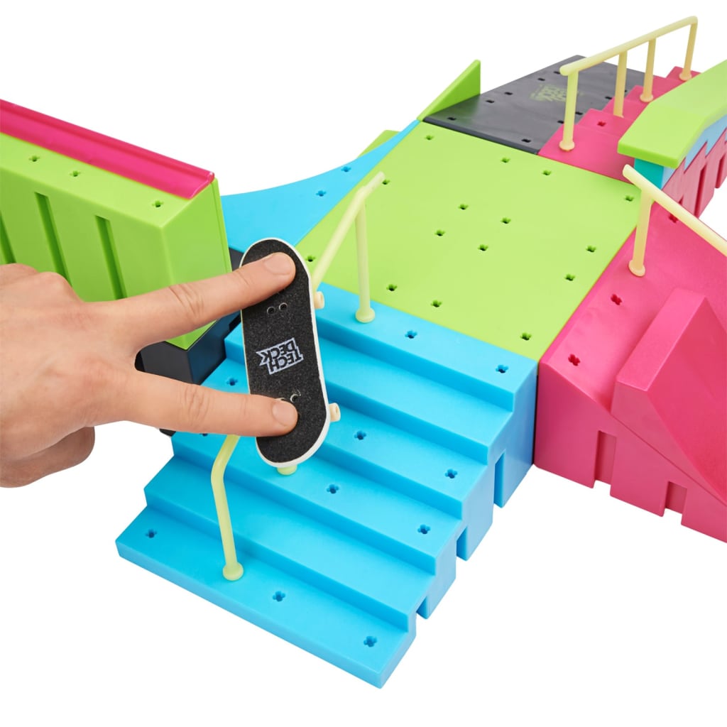 Tech Deck X-Connect Pyramid Shredder – Rampa De Monopatín De Dedos Con Conectores X