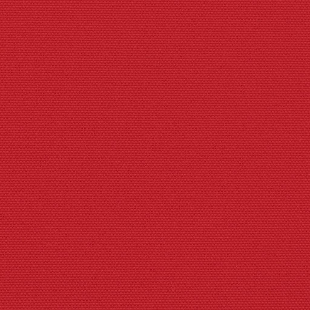 vidaXL Toldo lateral retráctil rojo 120x1000 cm