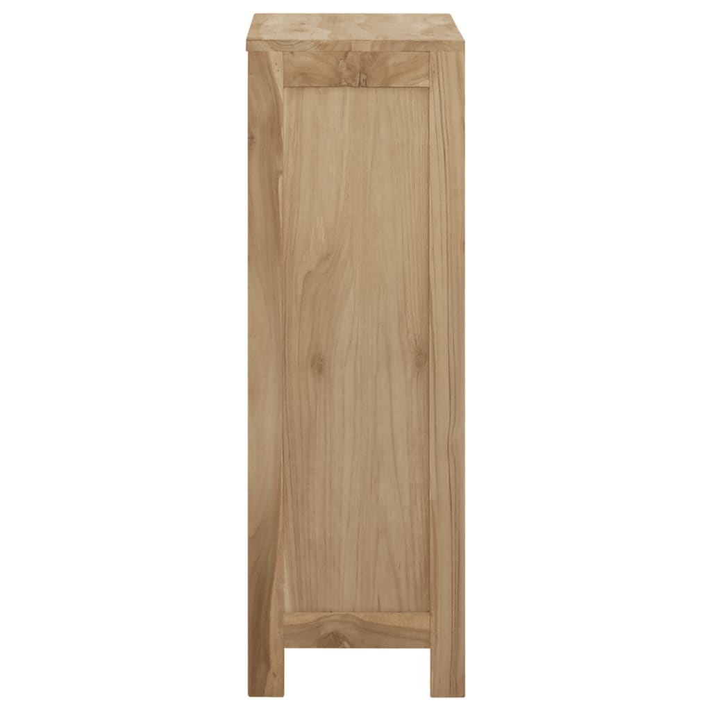 vidaXL Cómoda de madera maciza de teca 55x30x90 cm