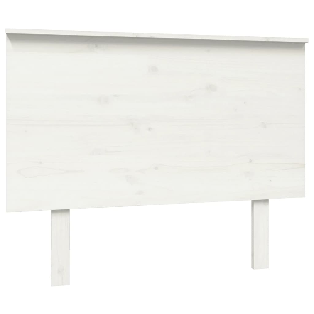 vidaXL Cabecero de cama madera maciza de pino blanco 104x6x82,5 cm